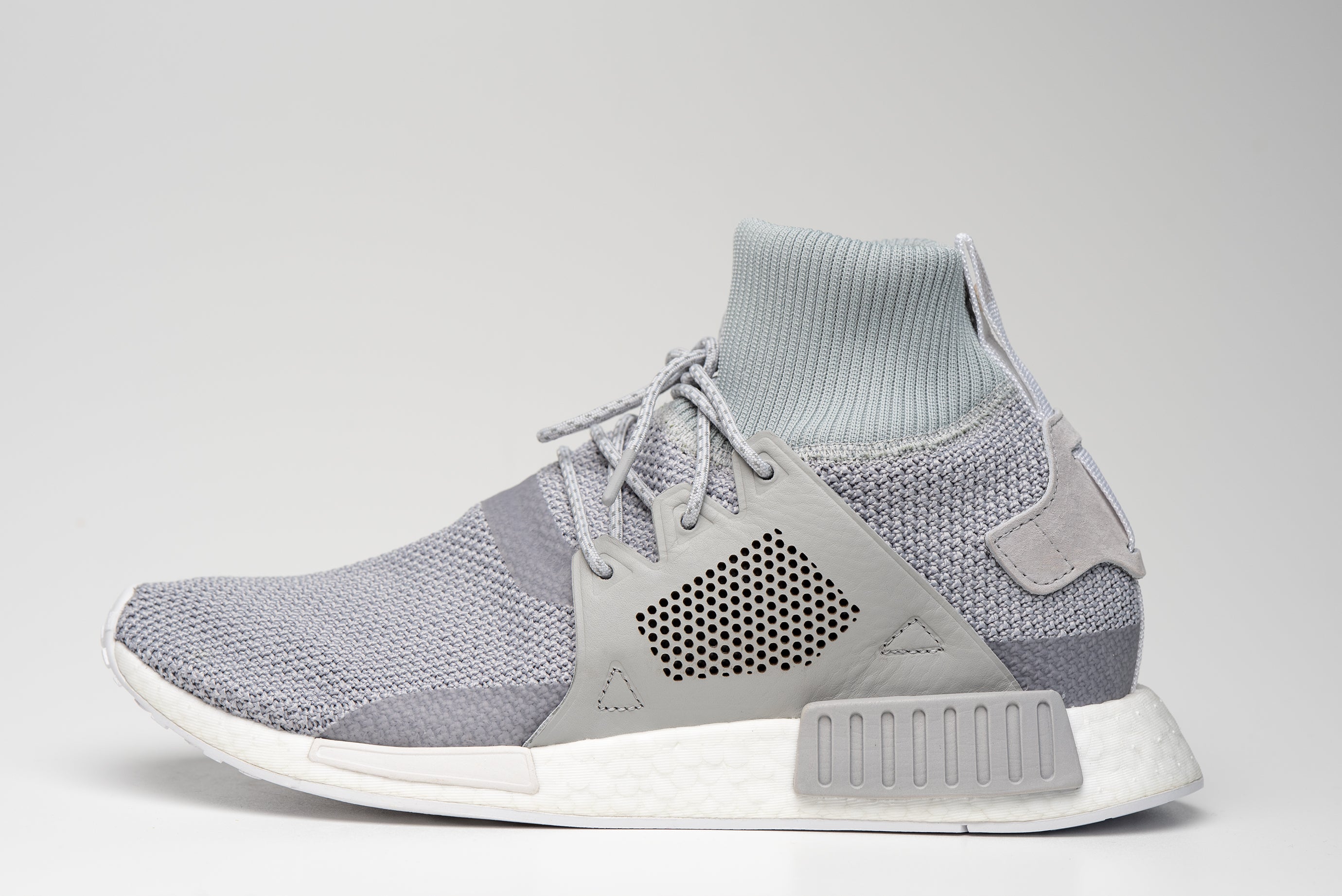 Adidas NMD R1 Primeknit Winter Grey Pack Men's Shoes –