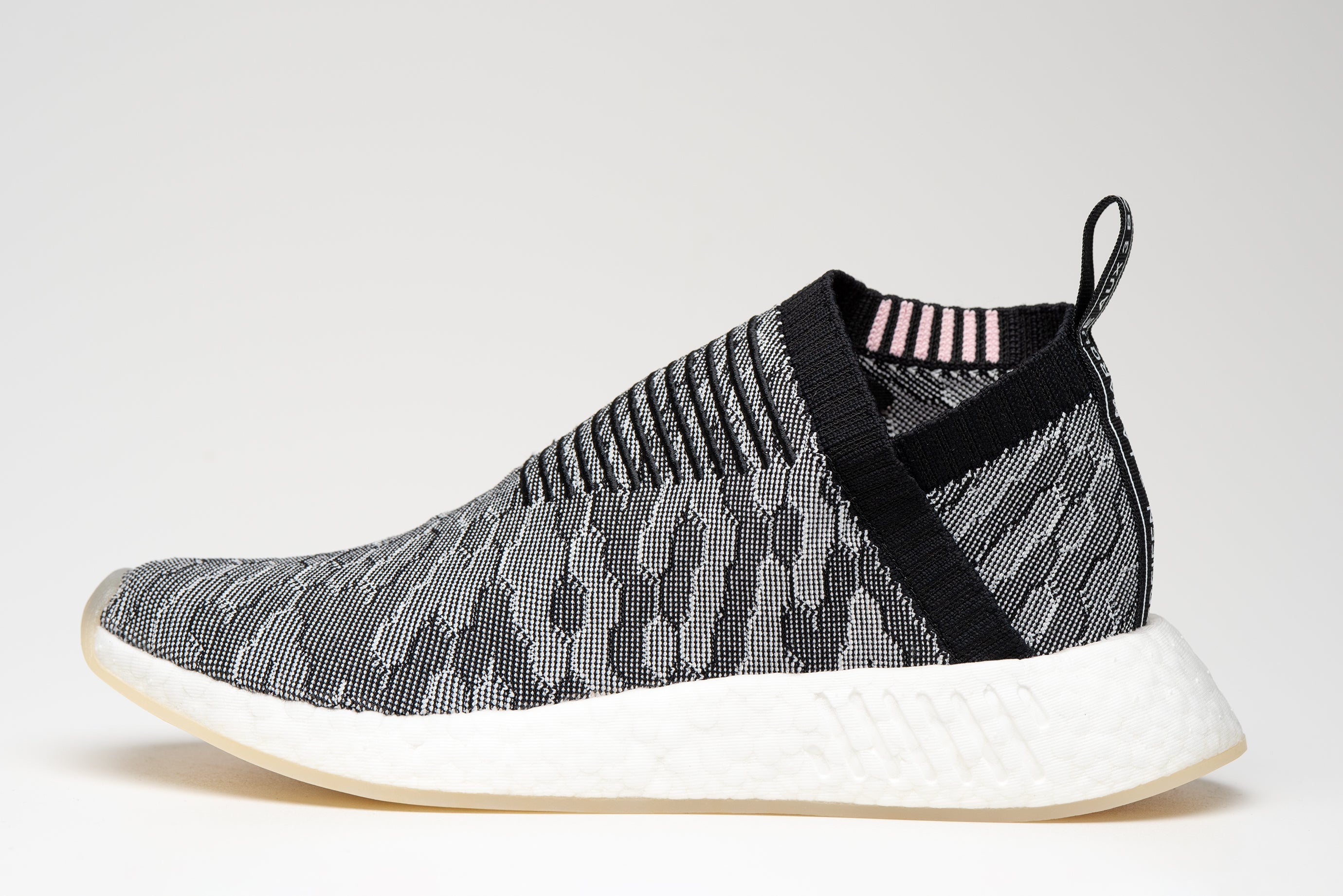 Adidas NMD CS2 Primeknit Boost Core Black Wonder Pink Women's