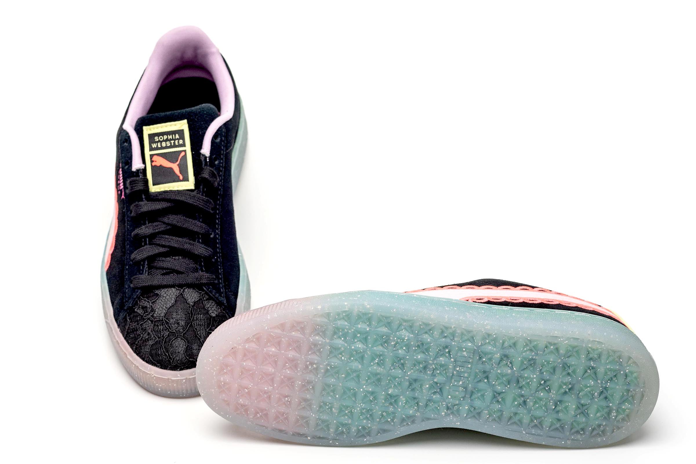 Puma Sophia Webster Black Fiery Coral