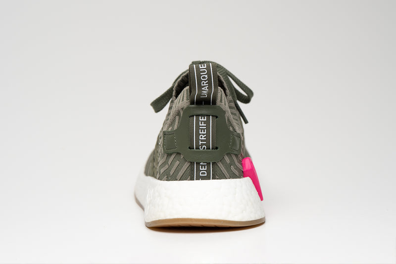 Adidas nmd olive green and pink Clearance