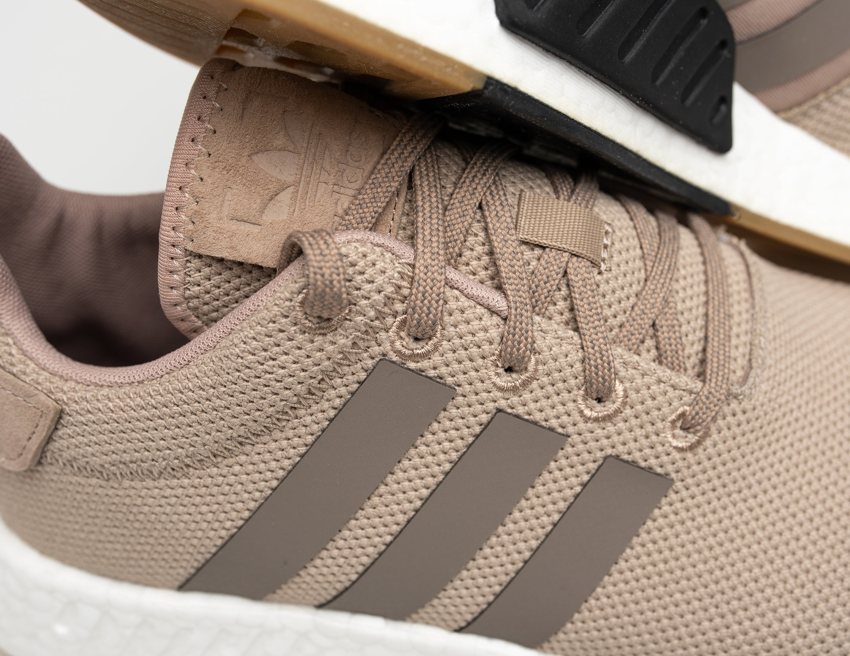 Adidas NMD R2 Primeknit Trace Khaki White