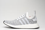 Adidas NMD R2 Primeknit White Black